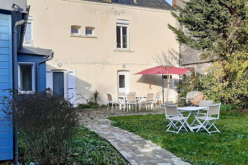 Maison Spacieuse 50 M De La Plage Ouistreham Exterior foto